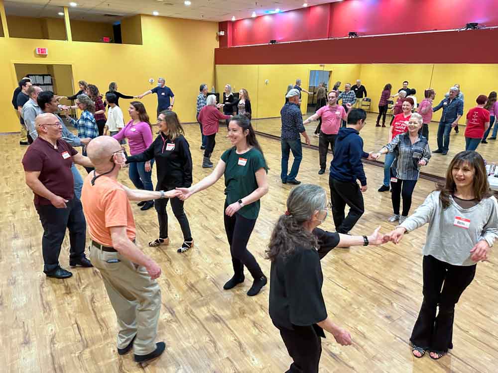 West Coast Swing workshop with Anne Fleming in Norwalk, CT