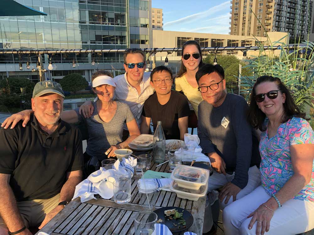 West Coast Swing student outing at Mexicue